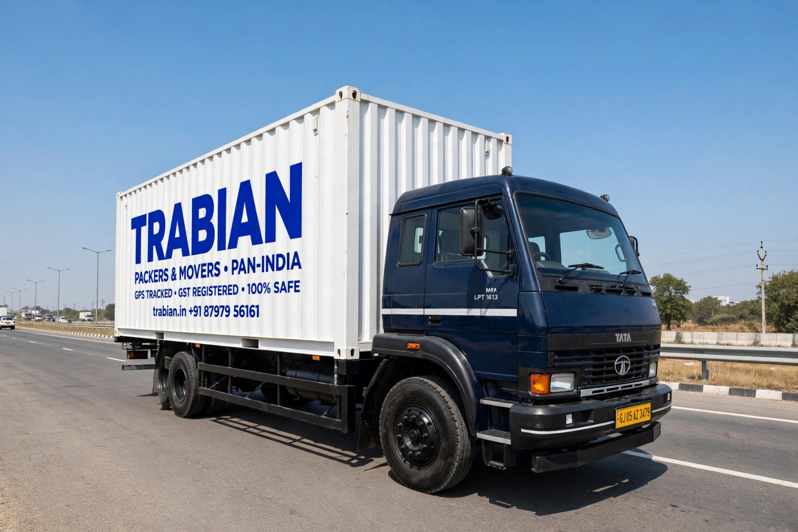 Tata LPT 1613 medium container - Trabian